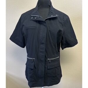 NWT Anatomie Elizabeth Women's large Jacket Utility Modern  Minimalist Pockets
